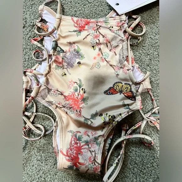 WE ARE HAH Halter Adjustable Hi Kini B&B PRT BUTTER - Picture 4 of 6